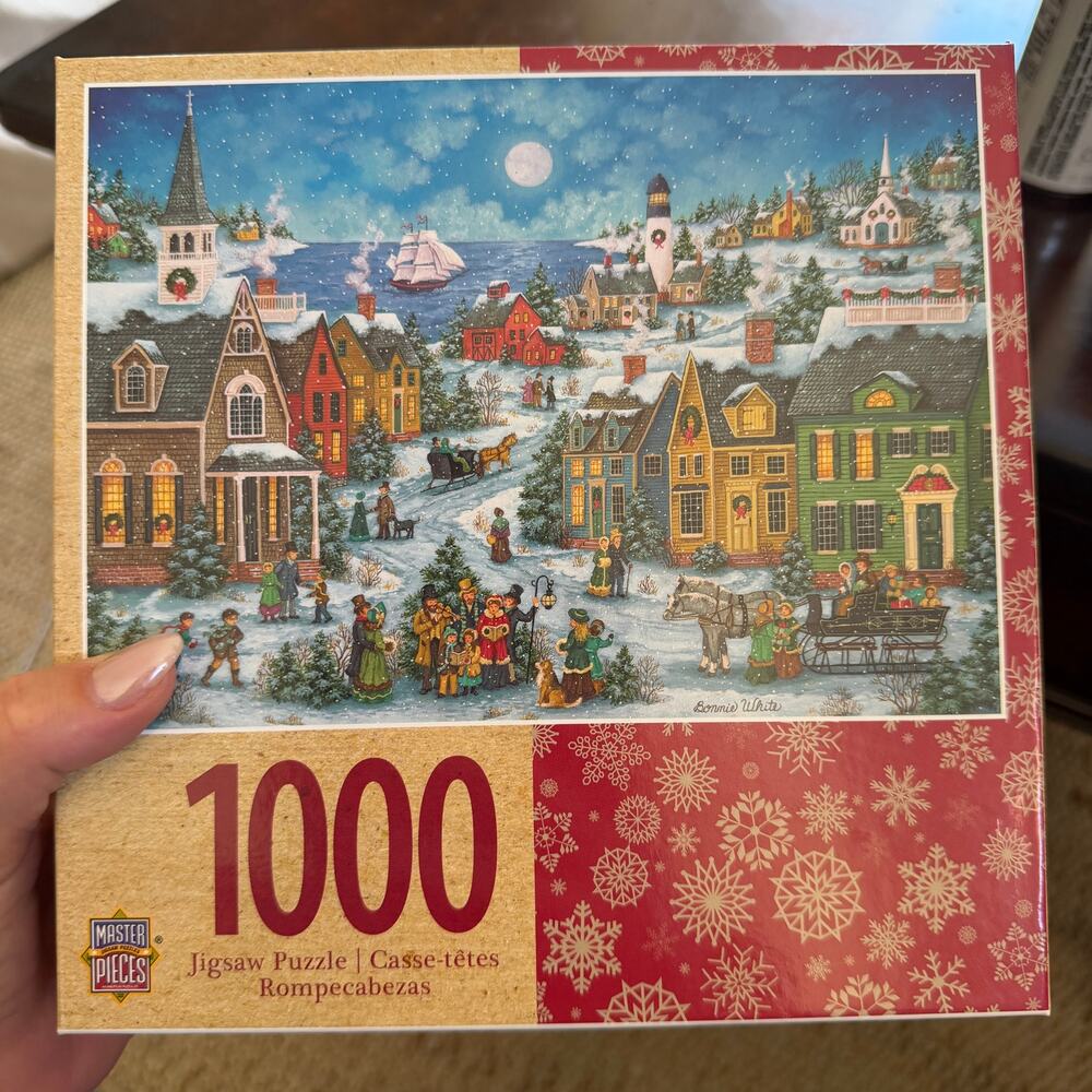 Master Pieces 1000 Piece Christmas Jigsaw Puzzle